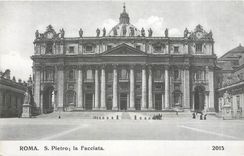 CPA Roma S Pietro la Facciata 