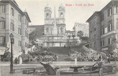CPA Roma Trinita del Monti 