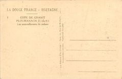 CPA Cote de Granit Ploumanach C du N Les Amoncellements de Rochers