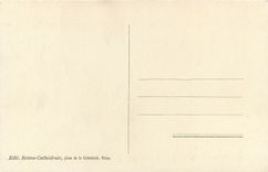 CPA Reims Monument de Jeanne d'Arc et Portail de la Cathedrale 