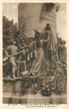 CPA St Die Monument aux Morts de la Guerre 1914 1918 Militaria