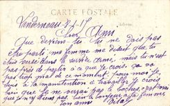 CPA Lit clos a etage Bretagne La courte echelle enfant