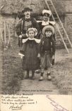 CPA Depart pour la promenade Enfants Bretagne Botrel