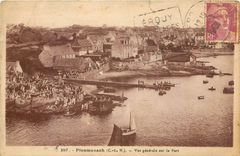 CPA PLOUMANACH (C DU N)-Vue generale sur le Port Bateaux