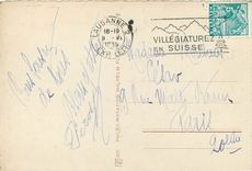 CPM LAUSANNE ET LES ALPES SAVALE