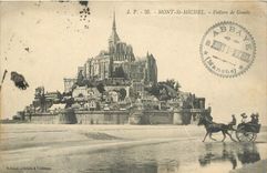 CPA MONT SI MICHEL-Voiture de genets
