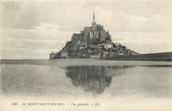 CPA MONT ST MICHEL-Vue generale