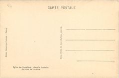 CPA Eglise des Cordeliers: Chapelle funeaire des ducs de Lorraine