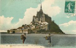 CPA MONT ST MICHEL-Vue generale