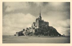 CPA ABBAYE DU MONT ST MICHEL-Face Nord Est