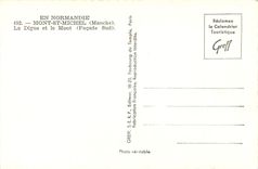 CPA MONT ST MICHEL-(Manche)-La digue et le Mont (Façade Sud)