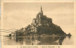 CPA MONT ST MICHEL-Cote Nord-Est