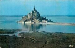 CPA MONT ST MICHEL-Vue aerienne