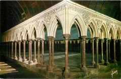 CPA MONT ST MICHEL-(Mache)-le cloitre
