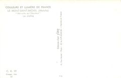 CPA MONT ST MICHEL-(Mache)-le cloitre