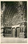 CPA REIMS(Marne)-la cathedrale-portail central
