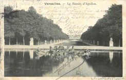 CPA Versailles-La bassin d'Apollon