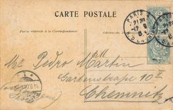 CPA Versailles-La bassin d'Apollon