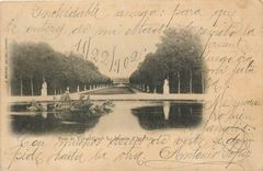 CPA Versailles-La bassin d'Apollo