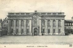 CPA Beauvais L'hotel de ville