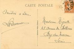 CPA La pointe du Raz les courants du Raz de Sein