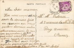 CPA Menton vue sur gavaran