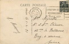 CPA Cote d'Azur a vol d'eroplne de ice a menton