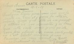 CPA Durant mes longues fonctios c'est a vous que je pense Militaria