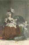 CPA Musee de versailles Marie Antoinette et ses enfants