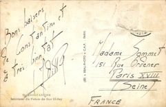 CPA Consatantine Interieur du Palais du Da El Bey