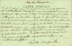 CPA feiern kleines haariges elsassisches Militaria