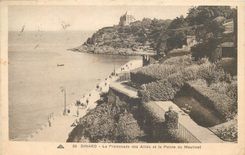 CPA Dinard La Promenade des Allies et la Pointe du Moulinet 