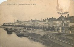 CPA Tournus Quais du Centre et du Midi 