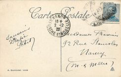 CPA Menton Le Pont St Louis 