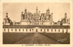 CPA Chambord Le Chateau Face Sud 