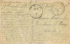 CPA Bombardement de Reims Septembre Octobre Novembre 1914 Cathedrale Petit portail de gauche de la f