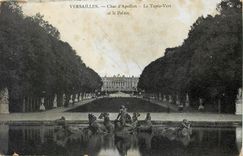 CPA Versailles Char d'Apollon Le Tapis Vert et le Palais 