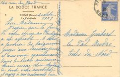 CPA Reims Marne La Cathedrale 