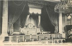 CPA Versailles Grand Trianon Chambre a coucher de Louis Philippe 