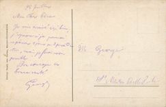 CPA Menton Un Coin de Jardin 