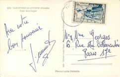 CPA Sauveterre de Guyenne Gironde Porte Saint Leger