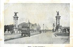 CPA Paris Le Pont Alexandre III Camion St Raphael Quinquina