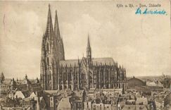 CPA Koln a Rh Dom Sudseite 