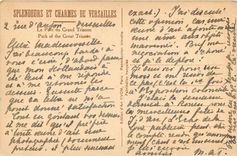 CPA Versailles Le Parc du Grand Trianon 