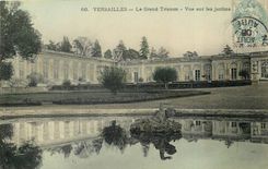 CPA Versailles Le Grand Trianon Vue sur les jardins 