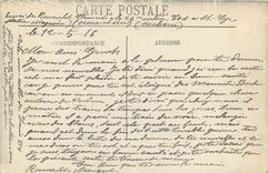 CPA Palais de Versailles Chambre de Louis XIV 