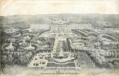 CPA Panorama du Chateau de Versailles 