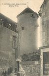 CPA Coulanges sur Yonne Vieille Tour Enfants