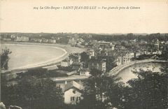 CPA La Cote Basque Saint Jean de Luz Vue generale prise de Ciboure 