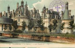 CPA Chambord Le Chateau L'Aile Francois 1er 